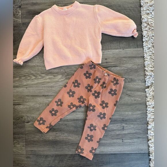 ZARA TODDLER GIRL OUTFIT SIZE 12-18 MOS - Picture 1 of 3